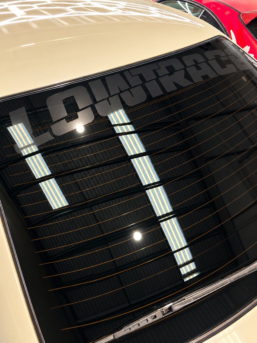 LOWTRACE CAR WINDOW STICKER - BLACK