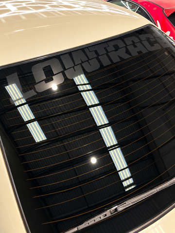 LOWTRACE CAR WINDOW STICKER - BLACK