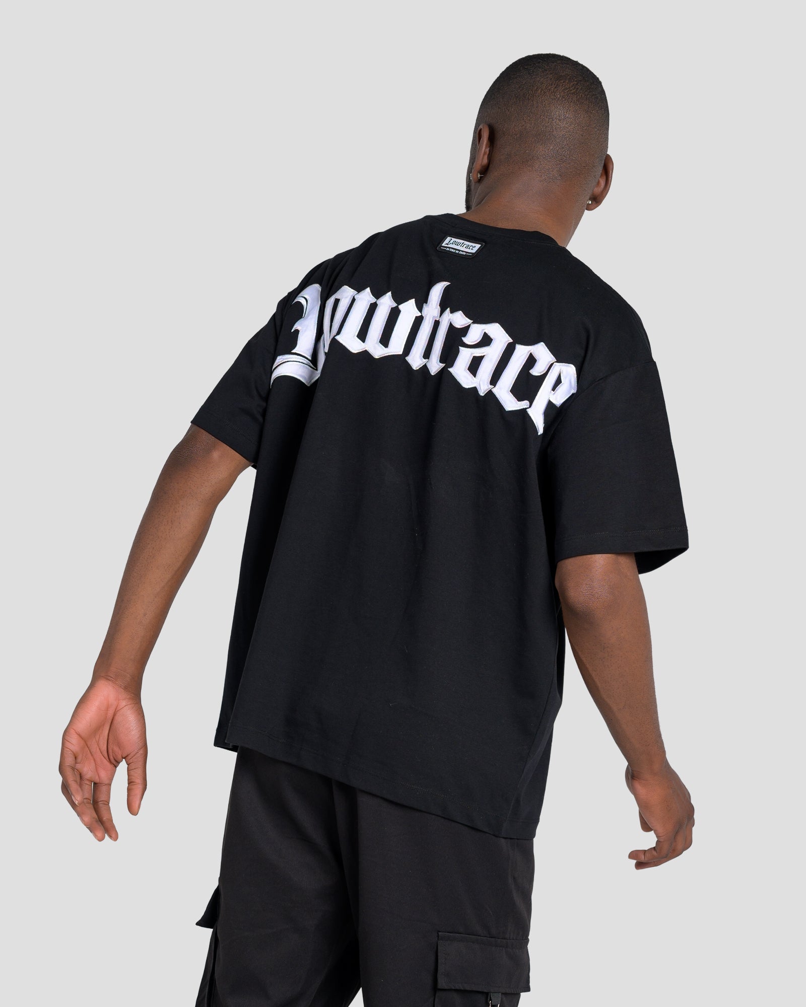 LOWTRACE FIRST OFFENCE TEE - BLACK
