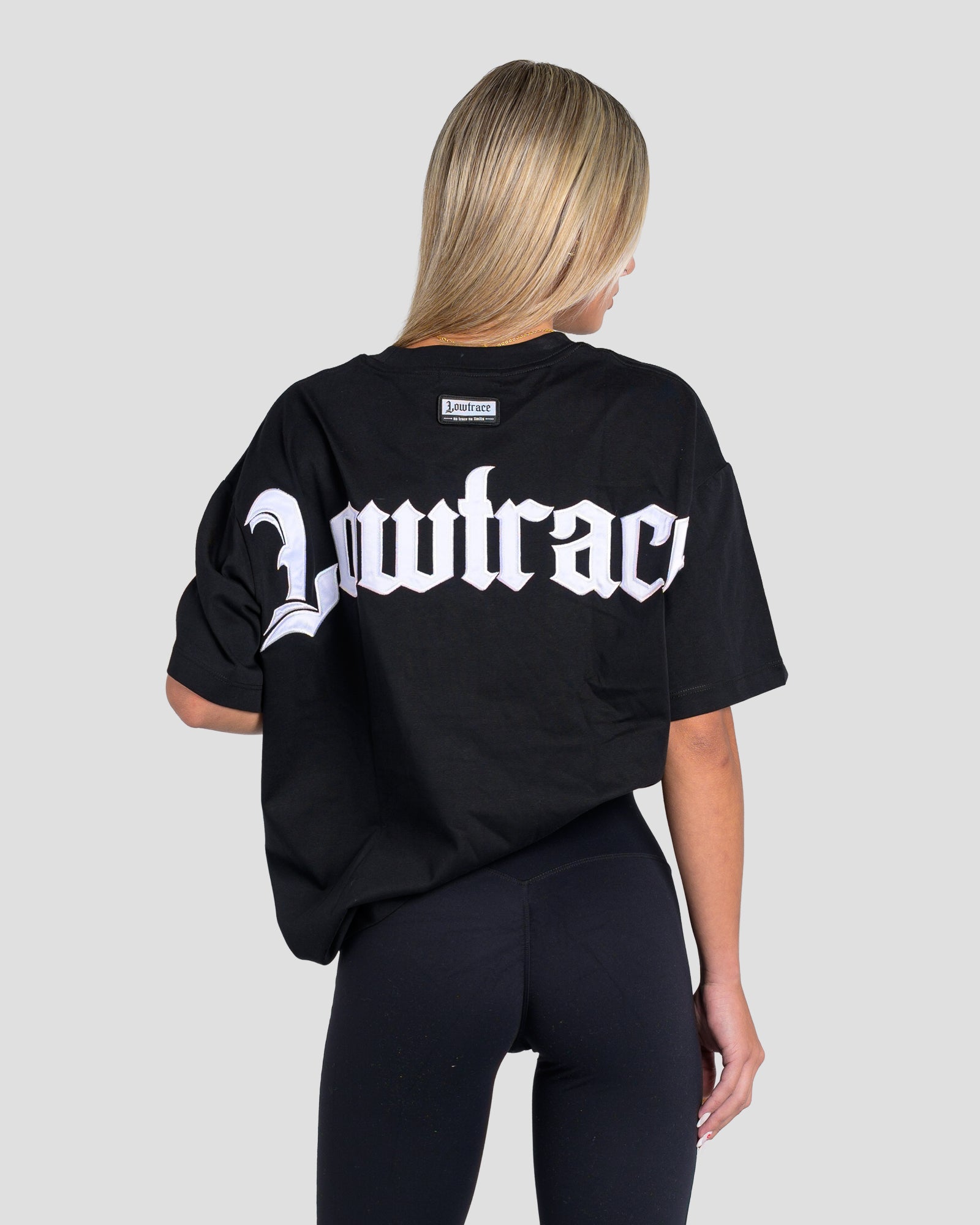 LOWTRACE FIRST OFFENCE TEE - BLACK