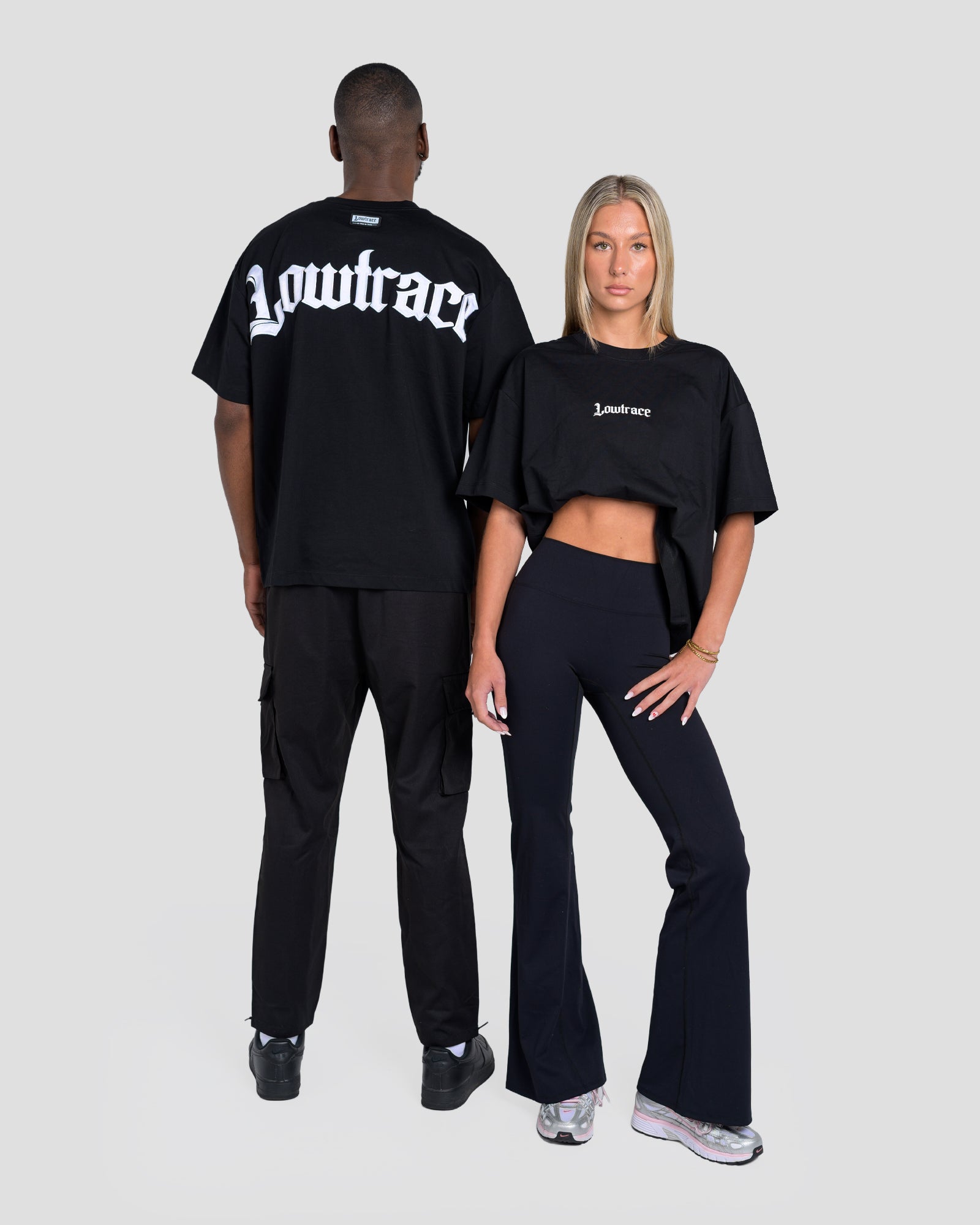 LOWTRACE FIRST OFFENCE TEE - BLACK