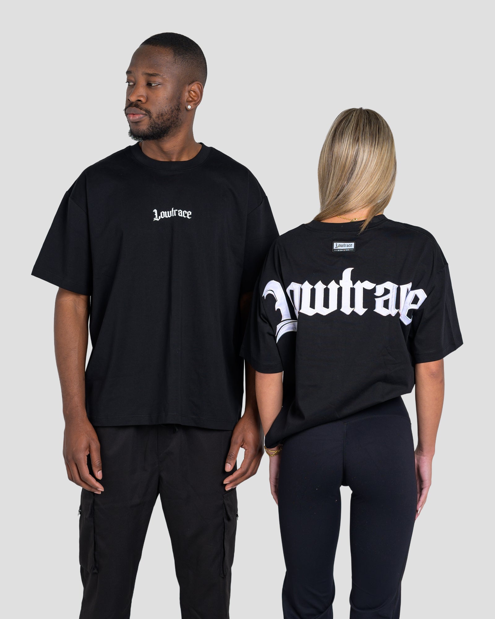 LOWTRACE FIRST OFFENCE TEE - BLACK