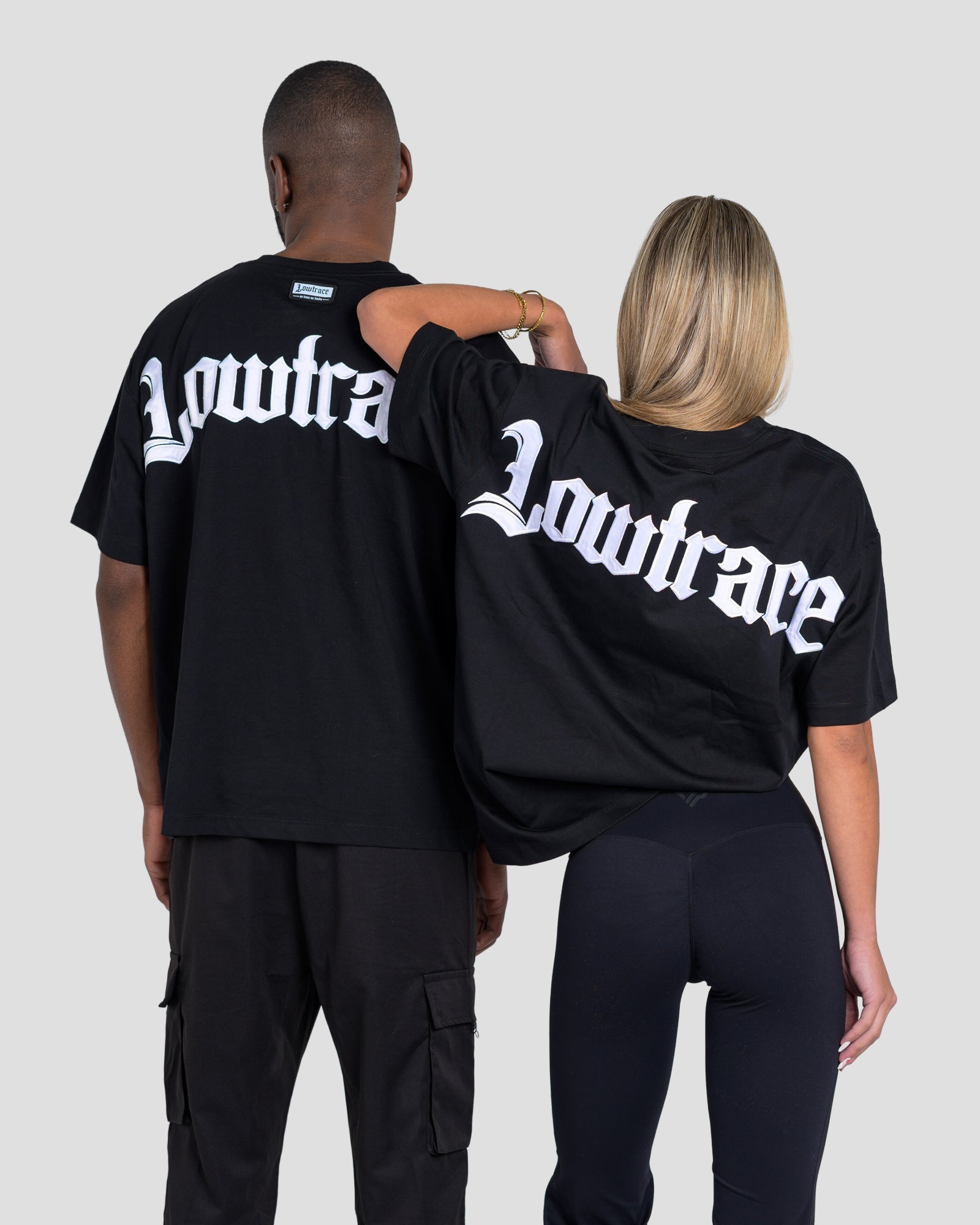 LOWTRACE FIRST OFFENCE TEE - BLACK